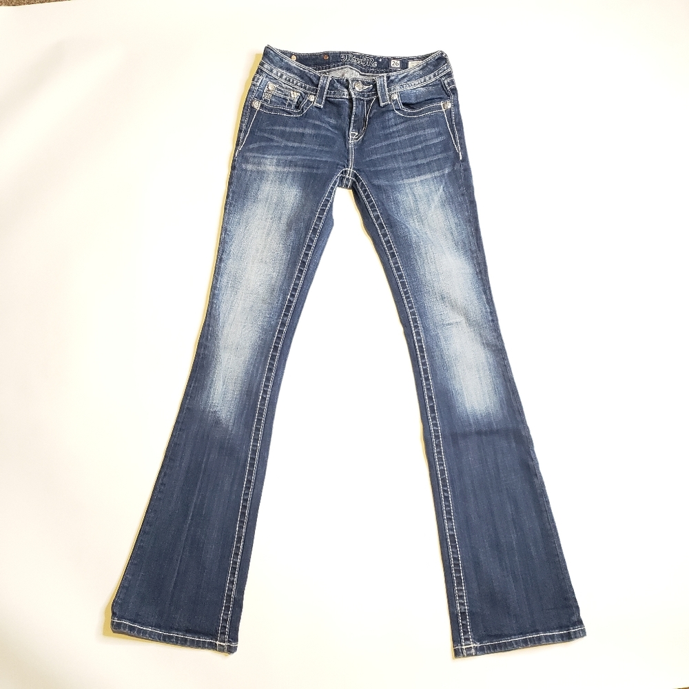 Miss Me Mid-Rise Bootcut Jeans